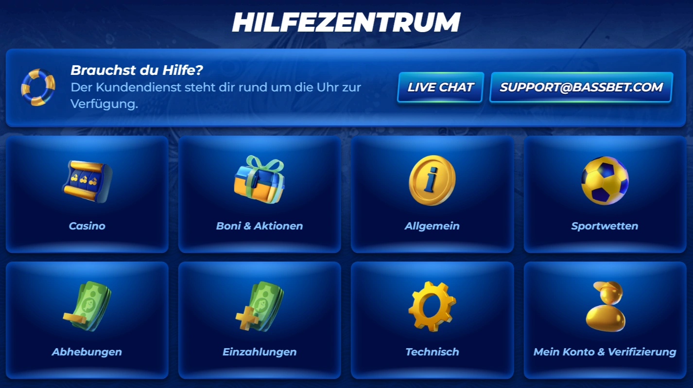 Bassbet Kundenservice